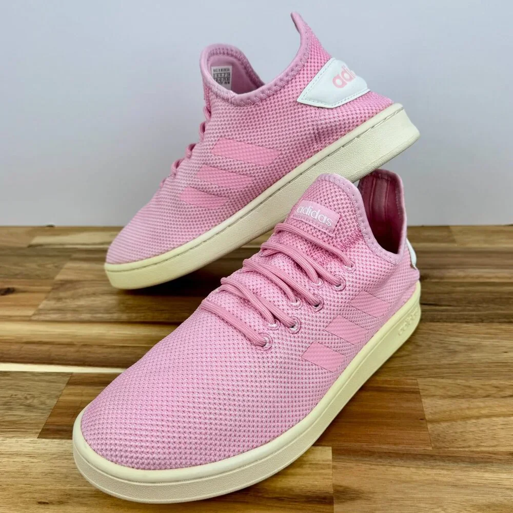 Adidas Court Adapt True Pink‎ - Women's 10 Athletic Sneaker Shoes